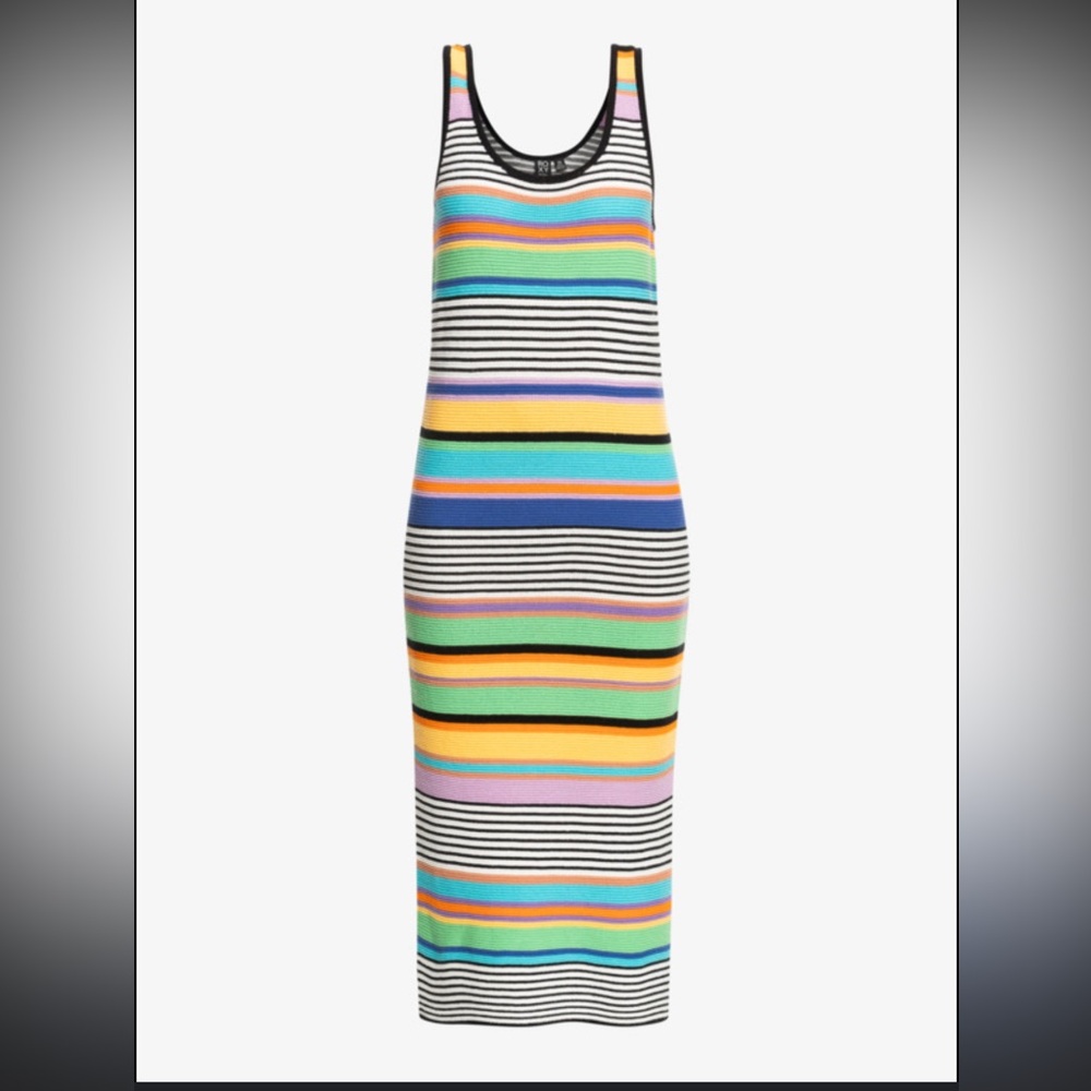 Roxy sunshine bouquet tank midi dress